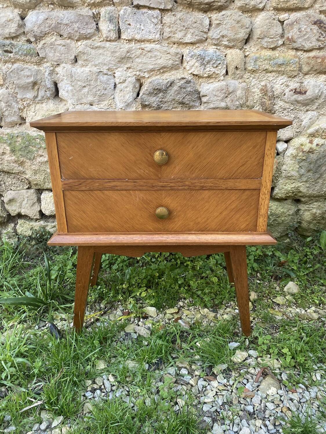 Oak nightstand