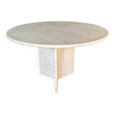 Table de salle à manger en travertin 