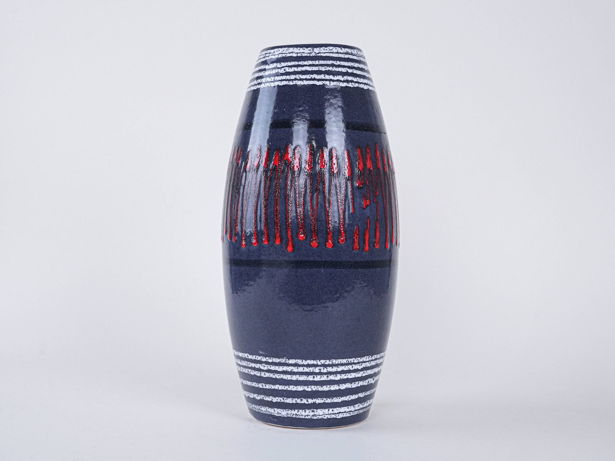Ceramic vase, German design, 1960s, made in West Germany