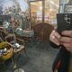 Antique Napoleon III gilded mirror