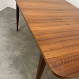 Scandinavian extendable teak table, 60s
