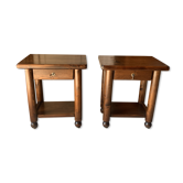 Pair of bedside tables