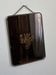 Metal hanging barber mirror