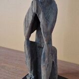 Western Nepal - Statue known as the guardian of the springs, representing an ancestor