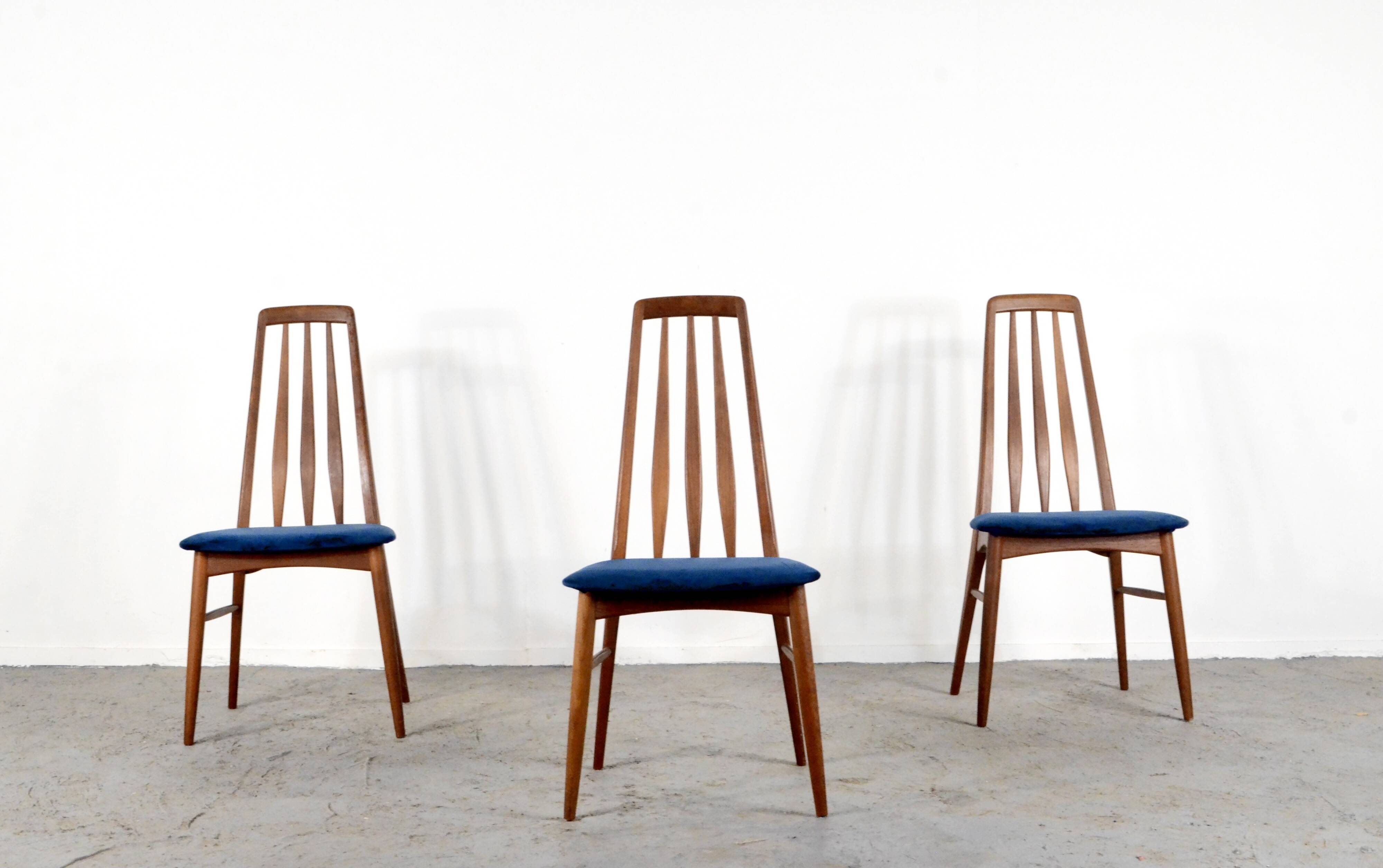 Page 1 of 12 Chaises Eva Midcentury par Neils Koefoed du Danemark en teck e