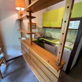 Vintage solid wood kitchen bar