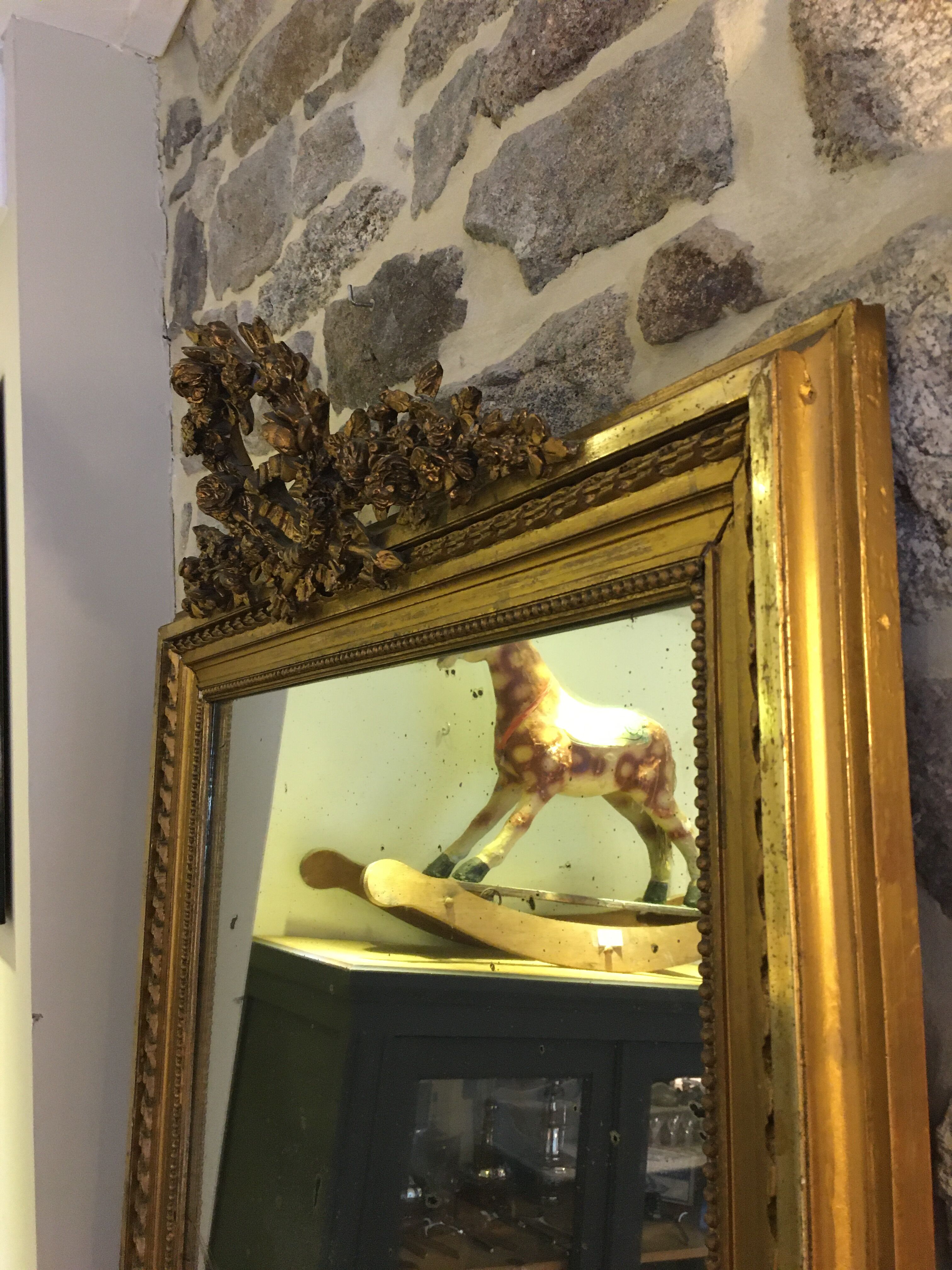 Old mirror Louis XVI style