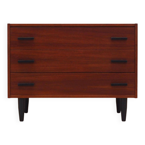 Commode en teck, design danois, années 1980, production : Danemark