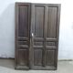 Oak entrance door on hinges L 130 x H 200 cm