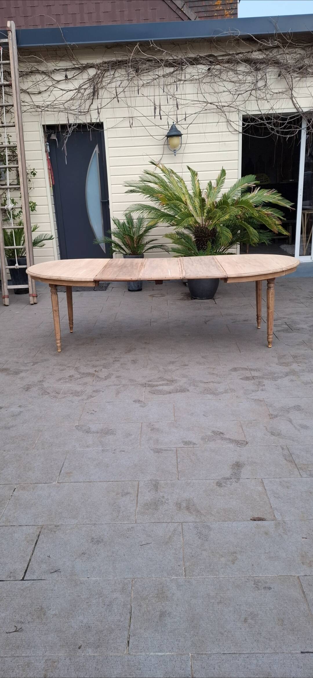 Oval table +3 extensions