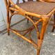 Pair of rattan chairs and vintage cannage from the 70s