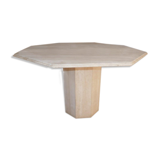 Travertine table