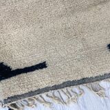 Handcrafted Moroccan Berber carpet 142 x 87 CM