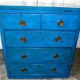 Restyled English chest of drawers