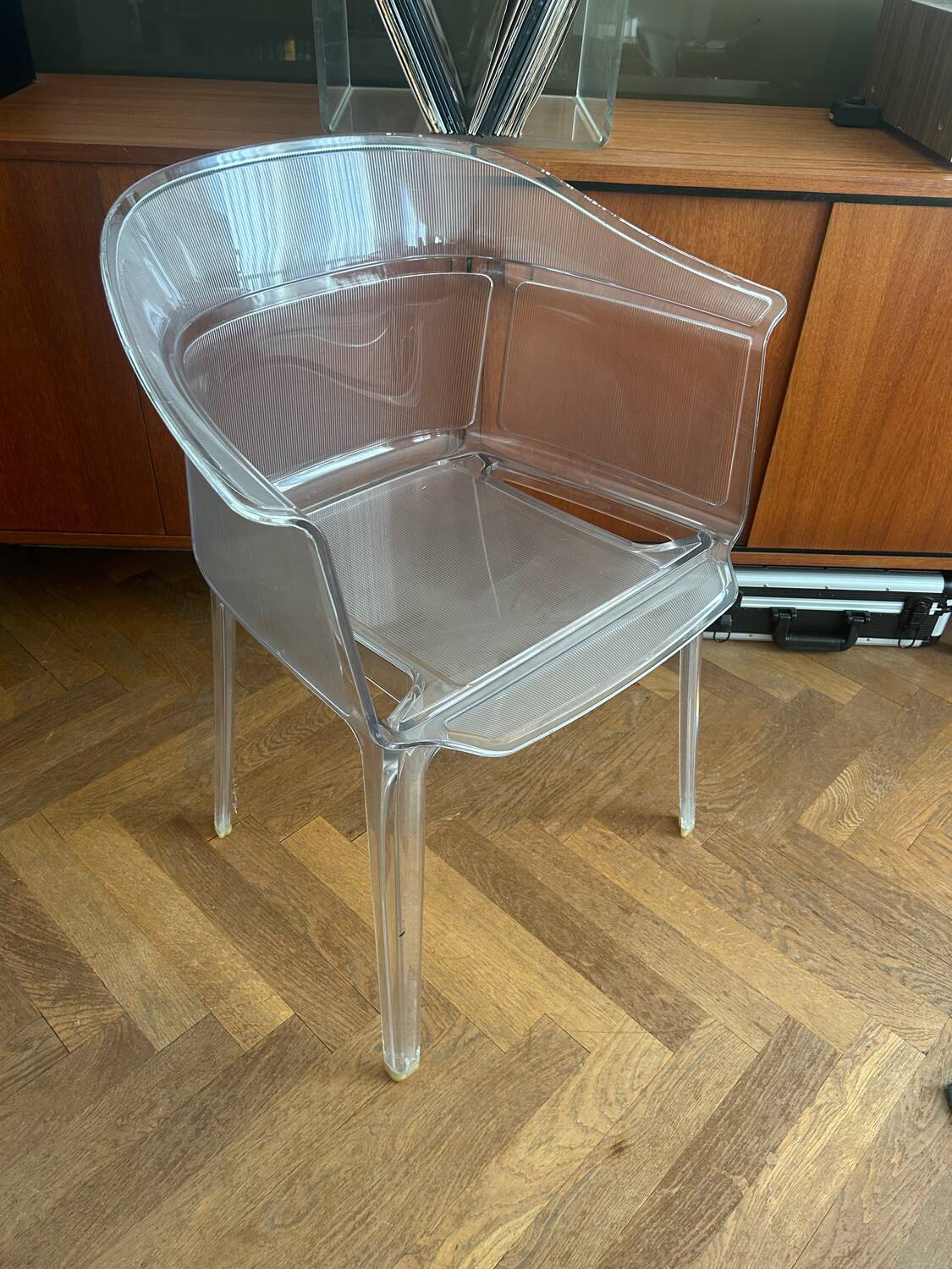 Black "Papyrus" armchair designed by Ronan and Erwan Bouroullec vintage