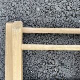 Vintage wooden folding stool