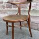 Office chair 1910 by bois courbé j & j kohn in vienna, austria