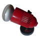 Red and black wall light Stilplast vintage Italian design 1970