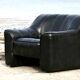 De Sede DS 44 armchair, 1970s, black leather.