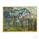 Cottage in Geilertshausen, 1977 – Oil painting by Alexander Michael