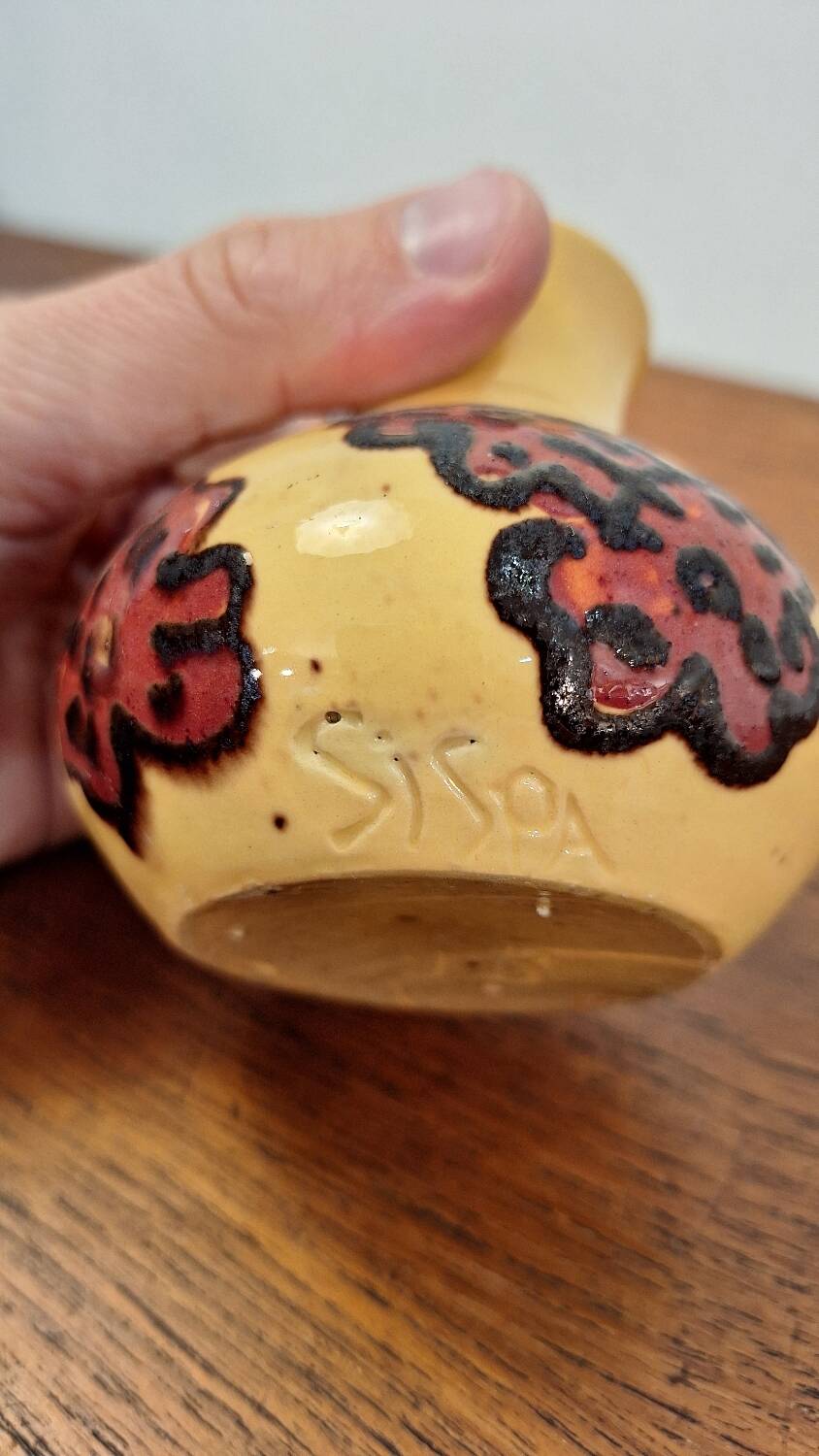 SISPA earthenware vase