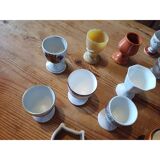Set of 38 egg cups