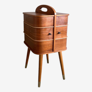 Boîte à coudre design danois années 60