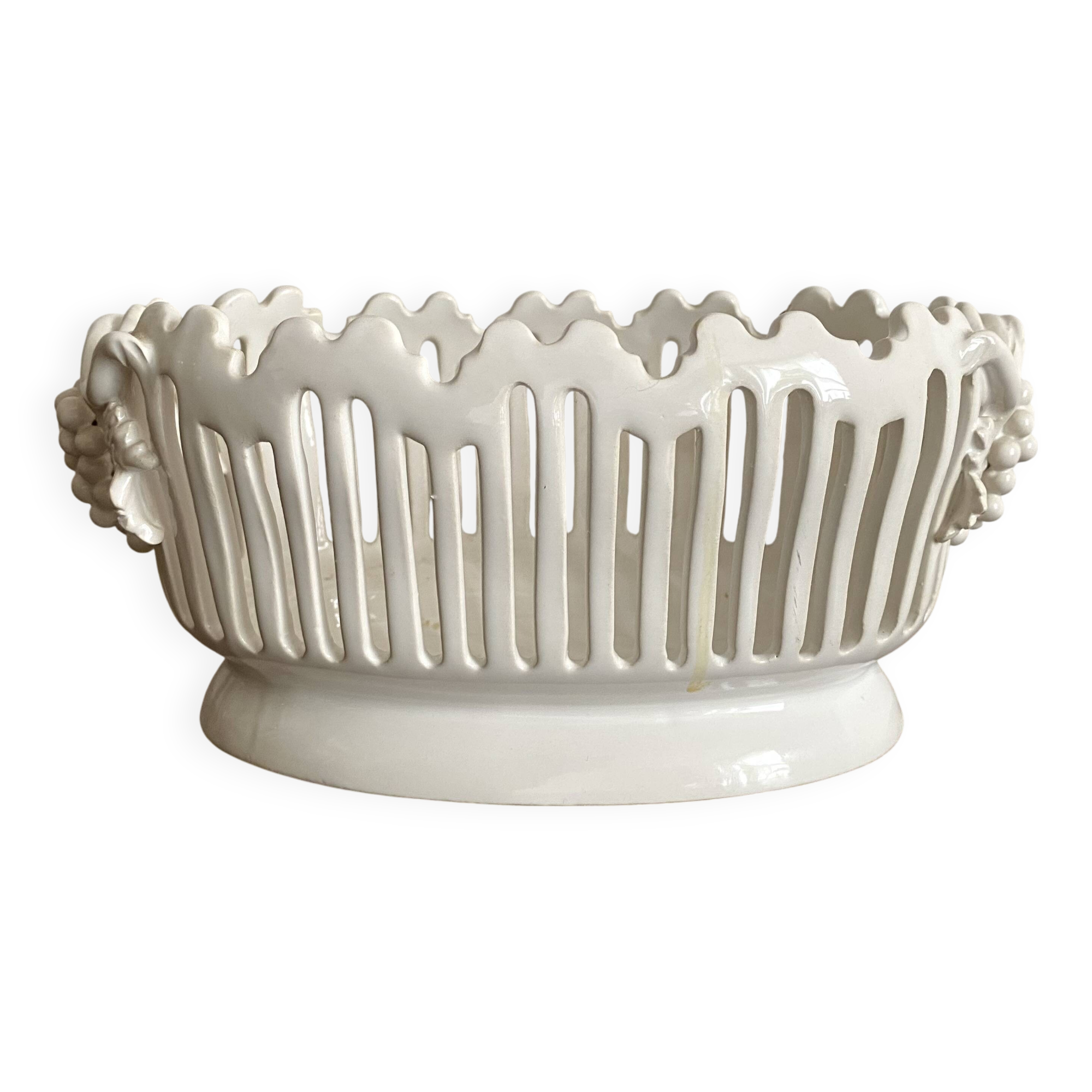 Malicorne Jules Moreau openwork basket