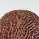 Vintage mid-century brutalist sgraffito ceramic vase