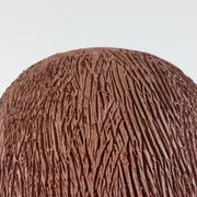 Vase en céramique sgraffito décor brutaliste vintage du milieu du siècle