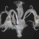 Large Art Decò Midcentury Italian Murano Glass Pendant, 1960s