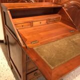 Small secretary English donkey back office Madame 3 drawers