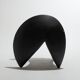 Assise Aigeon en bois noir