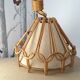 Suspension en rotin