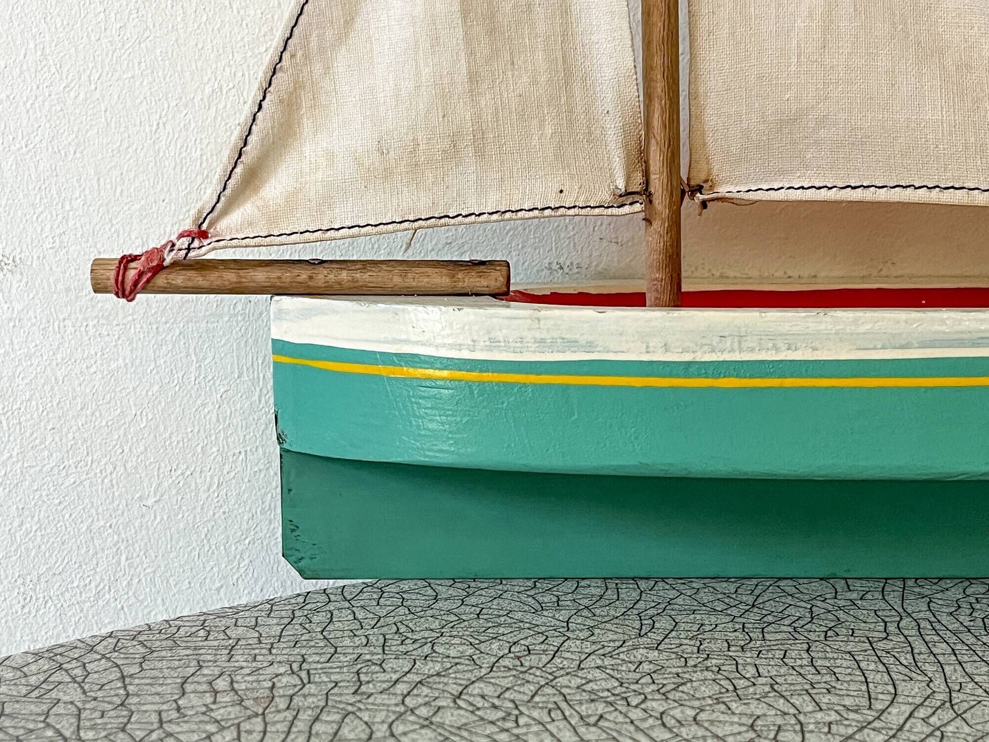 Three-masted basin sailing yacht by the German brand Greiner.