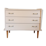 Pink vintage chest of drawers