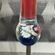 Vintage Murano tulip vase with sulphur base (1960)
