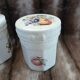 3 antique sweet jars