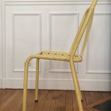 Yellow Tolix chair