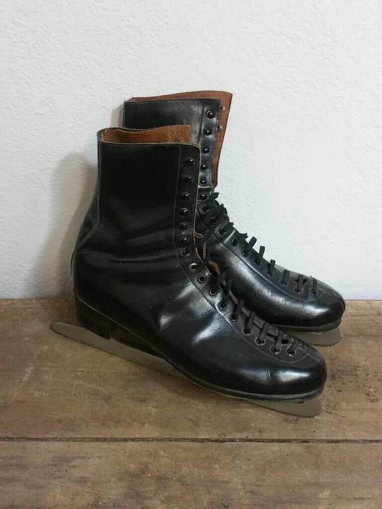 Old pair of ice skates