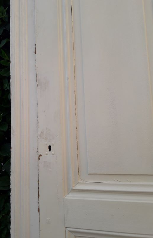 Haussmannian closet door