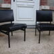 Paire de chauffeuses 1960