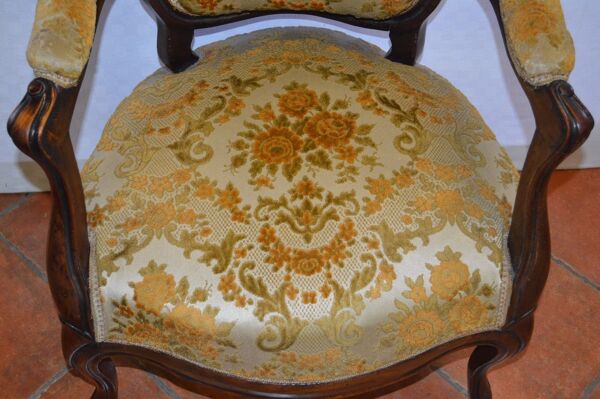 Bergère style Louis Philippe en acajou