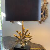 Maison Charles lamp signed model CORAIL bronze