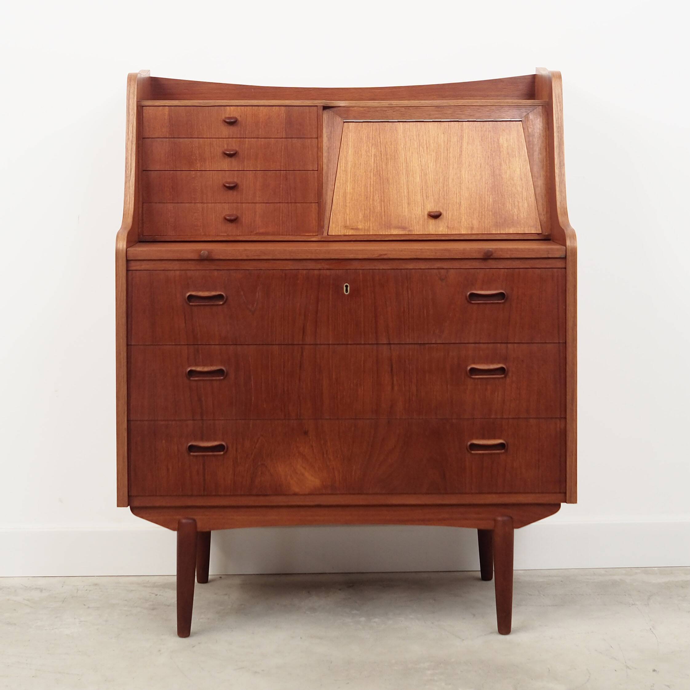 Teak secretary, Danish design, 1960s, production: Denmark
