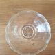 Set of 12 vintage scalloped glass dessert bowls.