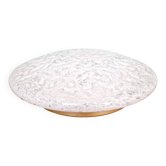 Large frosted glass ceiling light (diam 45cm), Doria, 1970