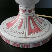 Pied de lampe vintage céramique 1950