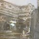 Suspension tulipe en verre vintage