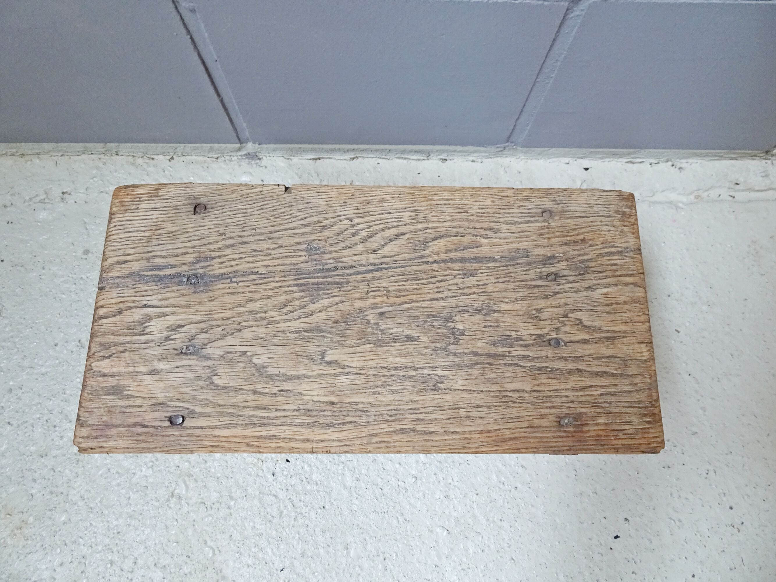 Oak stool